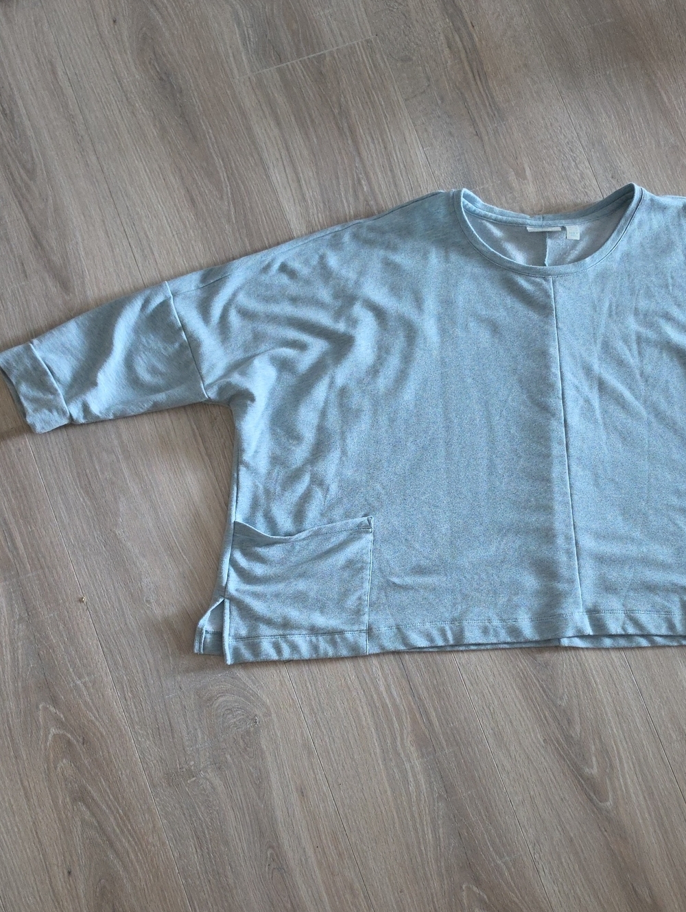 Logo Lori Goldstein | Relaxed Crewneck Pocket Top